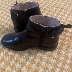 ZARA Kids Girls Black Boots